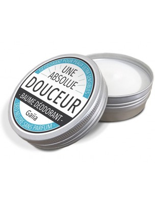 Image de Baume Déodorant Douceur - Sans Parfum 60 ml - Gaiia depuis Achetez les produits Gaiia à l'herboristerie Louis