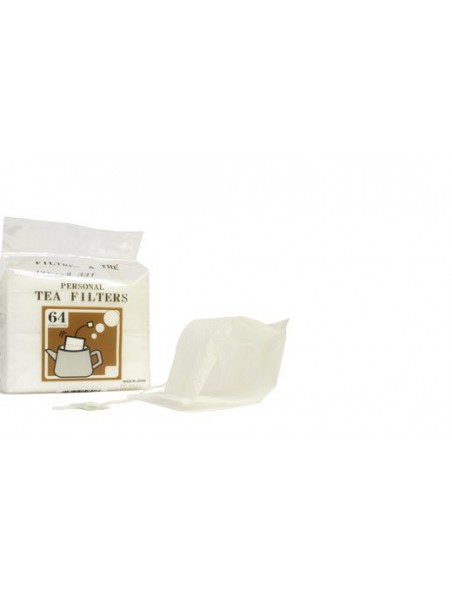 Filtres à thé en papier pour thé en vrac - 64 filtres