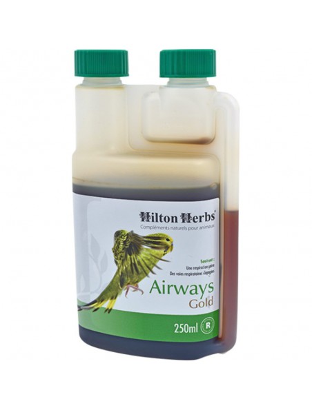 Image principale de Airways Gold - Respiration des poules et des oiseaux 250 ml - Hilton Herbs