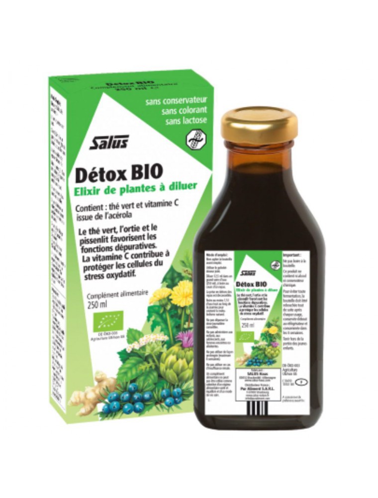 Infusion detox bio - 15 infusettes Calmelia