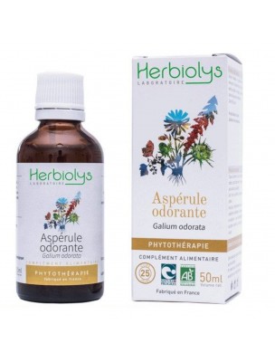 Image de Aspérule odorante Bio (Gaillet odorant) - Foie et Sommeil Teinture-mère 50 ml - Herbiolys depuis PrestaBlog