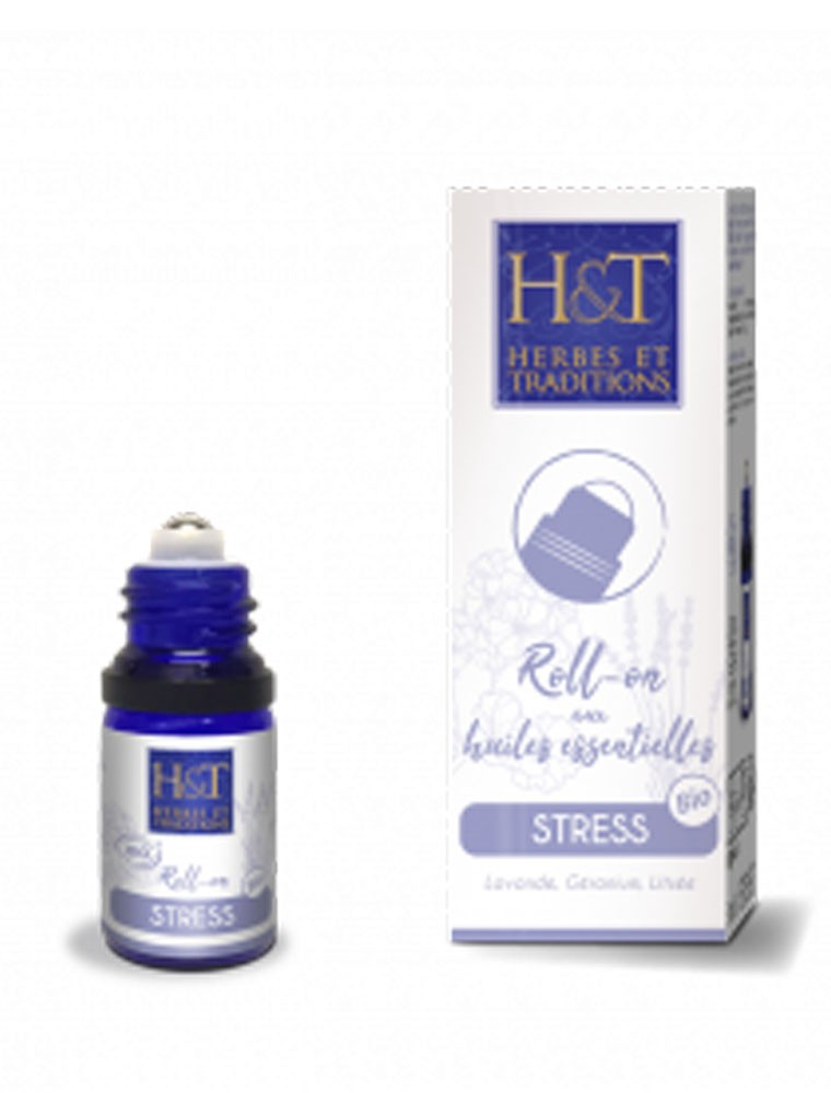 Roll-on Stress Bio - Synergie 5ml - Herbes et Traditions