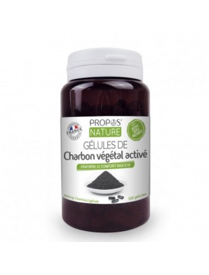 Image de Charbon Végétal Activé - Digestion 120 gélules - Propos Nature depuis ▷▷ Charbon Végétal Super Activé en poudre ou gélules