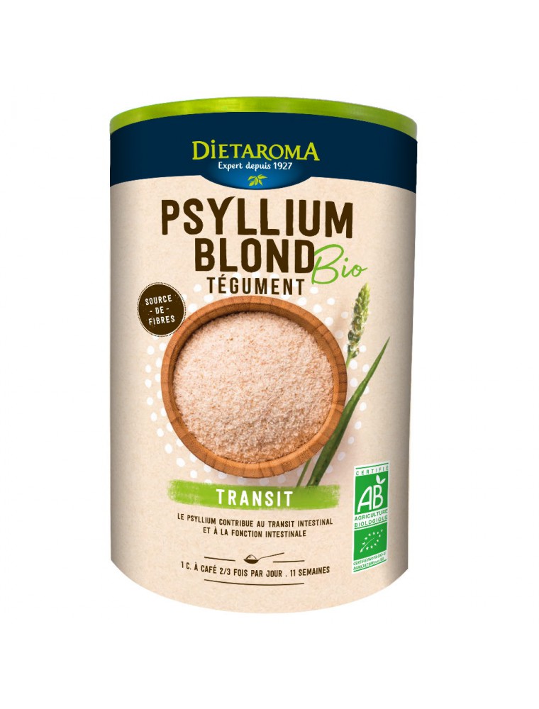 Psyllium Blond Bio - Bioptimal - Teguments - Digestion Transit Coupe Faim -  150g