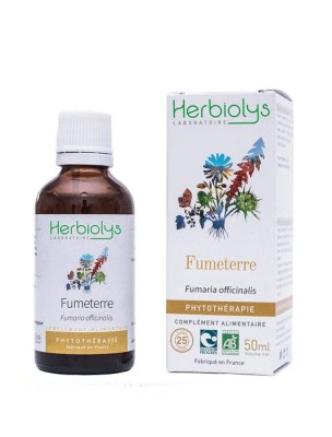 Image de Fumeterre Bio - Foie Teinture-mère Fumaria officinalis 50 ml - Herbiolys depuis PrestaBlog