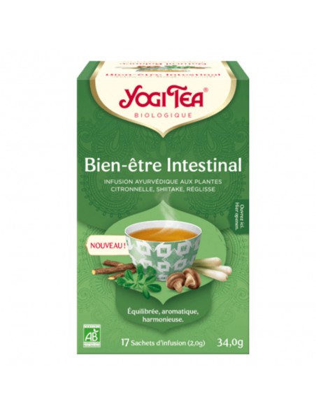 Achetez Yogi Tea - Bien-être Intestinal Bio - Infusion Ayurvédique