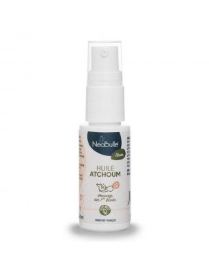 Image de Atchoum Bio - Huile de Massage Bébé 20 ml - Néobulle depuis Herboristerie Bio Louis - Paris, Province et en ligne