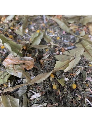 Image de Tisane Sérénité N°2 Sérénité - Mélange de Plantes - 100 grammes via Porte-Encens Surya en Laiton et Bois d'Acacia