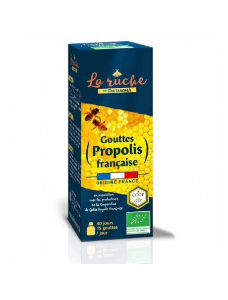 Propolis pure Bio* - Complément alimentaire TRÉSOR DES ABEILLES
