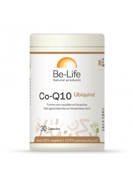 Image principale de Co-Q10 - Ubiquinol 50 mg 30 capsules - Be-Life