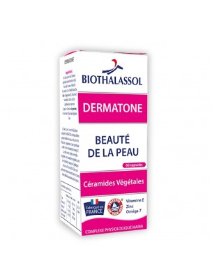 Image de Dermatone - Beauté de la Peau 60 capsules - Biothalassol depuis Boostez votre bien-être avec nos complexes de compléments alimentaires