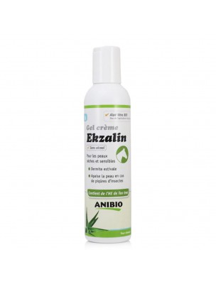 Image de Ekzalin - Peaux sèches et sensibles des Chevaux 200 ml - AniBio depuis Soins naturels pour la peau et le pelage des animaux