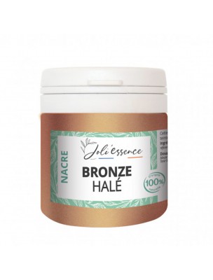 Image de Mica Bronze Hâlé - Nacre Minérale 10 g - Joli'Essence en Provence depuis Poudres colorantes naturelles | Herboristerie en ligne