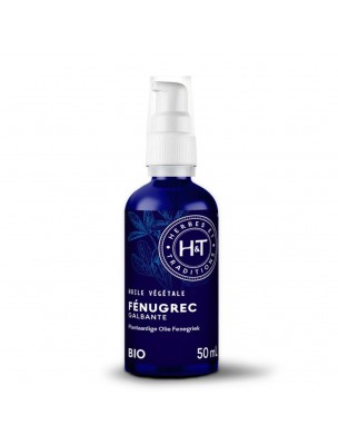 Image de Fenugrec Bio - Huile végétale de Trigonella foenum-graecum 50 ml - Herbes et Traditions depuis Herboristerie Louis - Produits de phytothérapie et d'herboristerie en ligne (67)