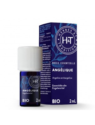 Image de Angélique Bio - Huile essentielle d'Angelica Archangelica 2 ml - Herbes et Traditions depuis Aromathérapie : huiles essentielles unitaires pour votre bien-être