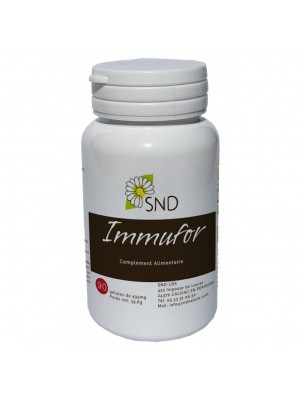 Image de Immufor - Immunité 90 gélules - SND Nature via Achetez Fortior - Tonus et Vitalité 90 gélules - SND Nature