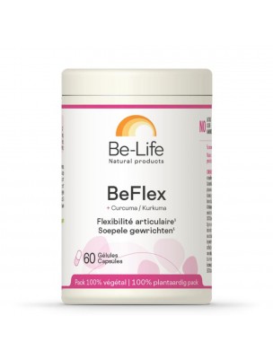 Image de BeFlex Curcuma - Articulations et Souplesse 60 gélules - Be-Life depuis PrestaBlog