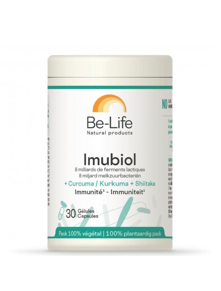Image principale de Imubiol - Ferments lactiques et Immunité 30 gélules - Be-Life