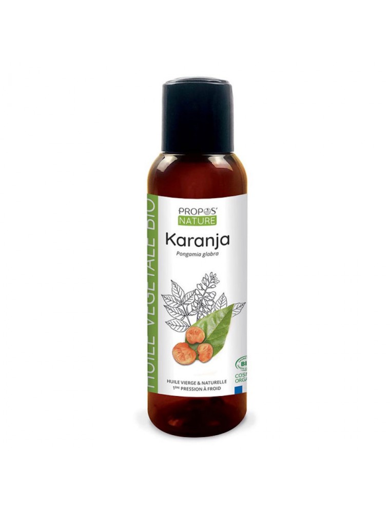 Image principale de la modale pour Karanja Bio - Huile végétale de Pangamia glabra 100 ml - Propos Nature