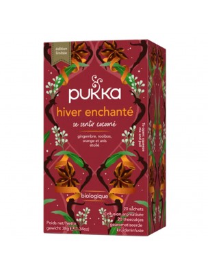 Image de Hiver Enchanté Bio - Infusion 20 sachets - Pukka Herbs depuis Commandez les produits Pukka Herbs à l'herboristerie Louis