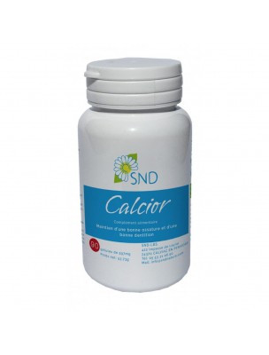 Image de Calcior - Ossature et Dentition 90 gélules - SND Nature depuis Achetez les produits SND Nature à l'herboristerie Louis