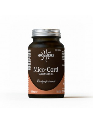 Image de Mico-Cord - Immunité et Tonus 70 capsules - Hifas Da Terra depuis Champignons médicinaux - Bienfaits et vente en ligne