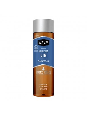 Image de Lin Bio - Huile Végétale de Linum usitatissimum 75 ml - Waam depuis Huiles essentielles - Découvrez nos produits naturels (14)