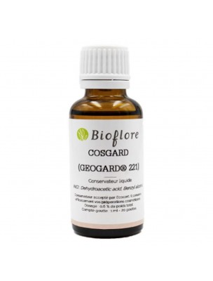 Image de Cosgard (Geogard 221) - Conservateur liquide 30 ml - Bioflore depuis Résultats de recherche pour "Tisani%EF%BF%BD%EF%BF%BDre Paon ?controller=404?controller=404?controller=404"