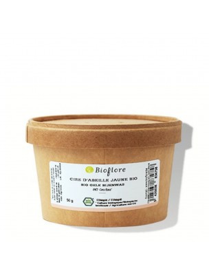 Image de Cire d'abeille jaune Bio - Epaississant 50g - Bioflore depuis Produits de phytothérapie pour renforcer votre système immunitaire avec la ruche