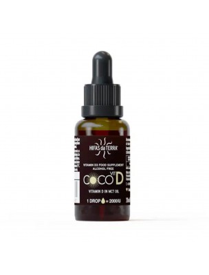 Image de Cocovit D - Immunité et Capital Osseux 20 ml - Hifas Da Terra depuis Vitamine D - Boostez votre système immunitaire | Vente en ligne