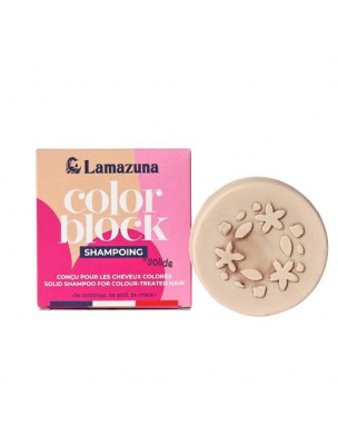 Image de Color Block - Shampoing solide pour Cheveux Colorés 70ml - Lamazuna depuis Argiles : Retrouvez tous nos produits de phytothérapie et d'herboristerie