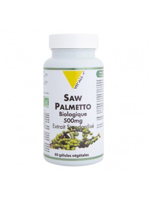 Image de Saw Palmetto Palmier nain 500mg Bio - Confort urinaire 60 gélules - Vit'all+ depuis Résultats de recherche pour "Tisani%EF%BF%BD%EF%BF%BDre Paon ?controller=404?controller=404"