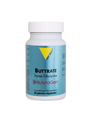 Image de Butyrate (Butyragen) - Digestion et Flore Intestinale 60 gélules végétales - Vit'all+ depuis Commandez les produits Vit'All + à l'herboristerie Louis