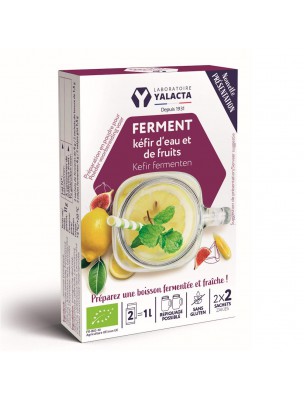 Image de Kéfir d'Eau et de Fruits Bio - Boisson Fermentée 4 sachets - Yalacta depuis Résultats de recherche pour "Tisani%EF%BF%BD%EF%BF%BDre Paon ?controller=404"