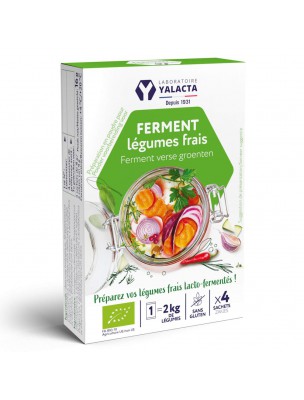 Image de Ferment de Légumes Frais Bio - Conservation des Aliments 4 sachets - Yalacta depuis Résultats de recherche pour "Tisani%EF%BF%BD%EF%BF%BDre Paon ?controller=404"