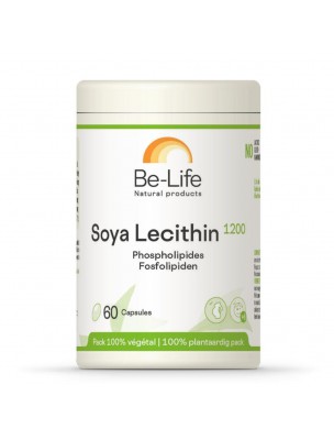 Image de Soya Lecithin 1200 - Circulation et Digestion 60 gélules - Be-Life depuis Produits de phytothérapie en ligne (87)