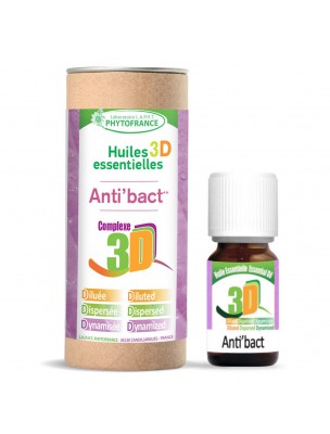 Image de Anti'Bact HE 3D - Défenses Naturelles 10 ml - Phytofrance depuis Herboristerie Louis - Produits de phytothérapie et d'herboristerie en ligne (8)