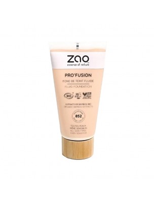 Image de Fond de Teint Fluide Pro'Fusion Bio - Beige Naturel 852 30 ml - Zao Make-up depuis Herboristerie Louis - Produits de phytothérapie et d'herboristerie en ligne (70)