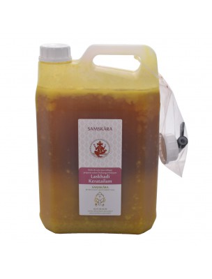 Image de Lakshadi Keratailam - Huile Ayurvédique 5 Litres - Samskara depuis Achetez les produits Samskara à l'herboristerie Louis (2)