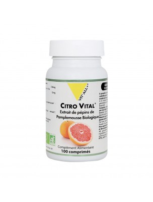 Image de Citro Vital Bio - Défenses Naturelles 100 comprimés - Vit'all+ depuis Herboristerie Louis - Produits de phytothérapie et d'herboristerie en ligne (39)