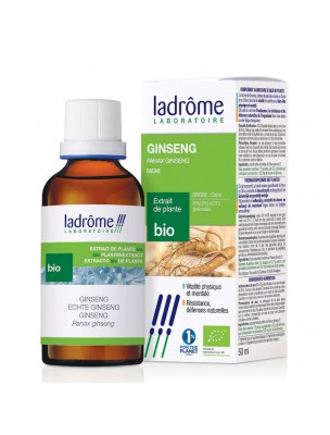 Image de Ginseng Bio - Vitalité Teinture-mère 50ml - Ladrôme depuis Achetez nos teintures-mères de qualité supérieure (5)