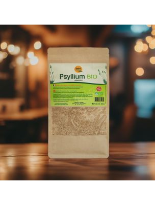 Image de Psyllium blond Bio - Transit intestinal 300 grammes - Nature et Partage  depuis PrestaBlog