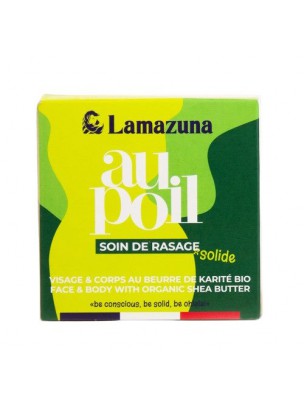 Image de Pain de Rasage Karité Vegan - Thé vert Citron Bio 55 grammes - Lamazuna depuis Soins visage naturels - Phytothérapie et herboristerie en ligne (6)