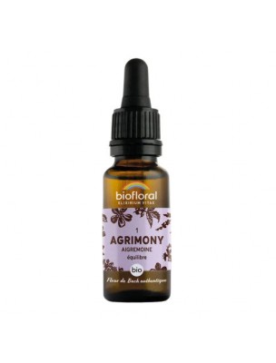 Image de Agrimony n°1 - Calme et Équilibre Bio aux Fleurs de Bach 20 ml - Biofloral depuis Achetez les produits Biofloral à l'herboristerie Louis