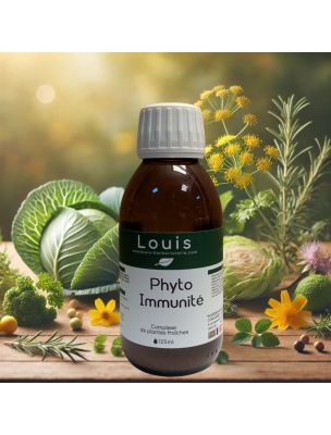 Image de Phyto Immunité Bio - Teinture mère de plantes 125 ml depuis Herboristerie Bio Louis - Paris, Province et en ligne