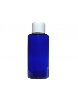 Image de Flacon en PET bleu de 200 ml avec son bouchon à clapet blanc depuis Matériel d'herboristerie de qualité | Vente en ligne